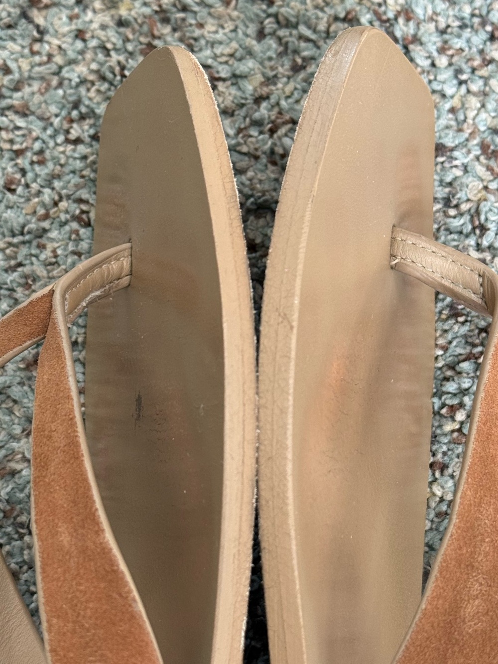 A.EMERY Kinto Leather Flip Flop - tan/Brown, Size 8.5 - Picture 12 of 16
